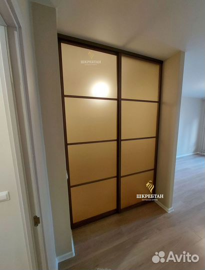 Перегородка межкомнатная стеклянная, раздвижная