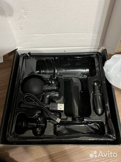 Массажер пистолет ударный перкуссионный для тела