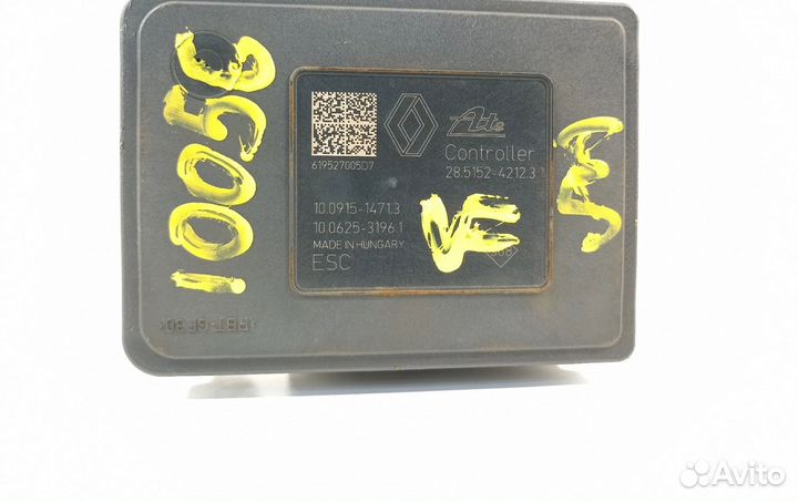 Блок абс 476600078R Dacia Dokker - года