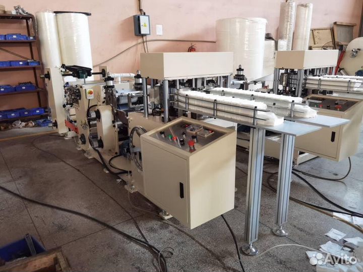 Станок для производства салфеток L сложения