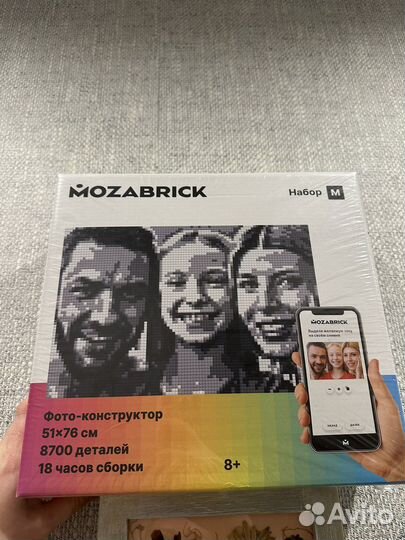 Фото-конструктор Mozabrick Набор S и M