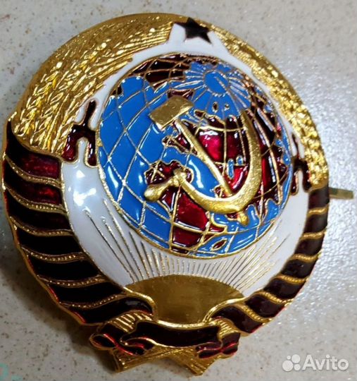 Кокарда Герб жетон знак Почётный Эскорт На шлем