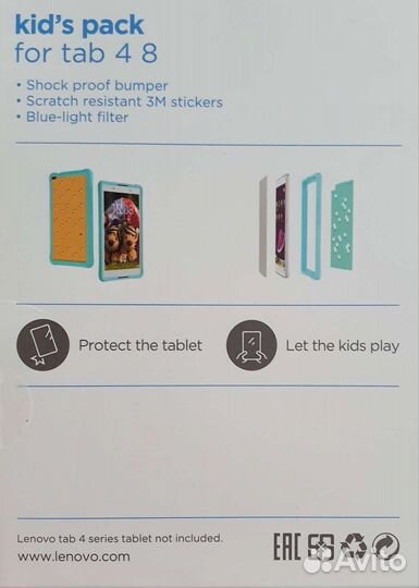 Новый чехол для Lenovo TAB4 8 kid's pack