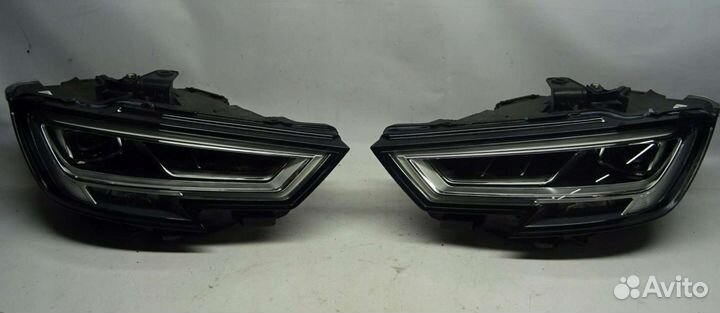 Фары комплект Full led Audi A3 8V рестайлинг