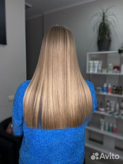 Кератиновое выпрямление