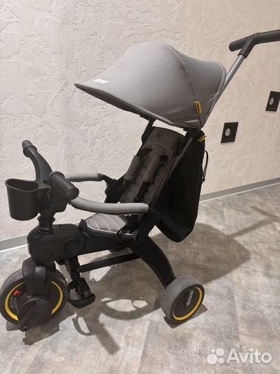 Велосипед doona liki trike s3, grey hound серый