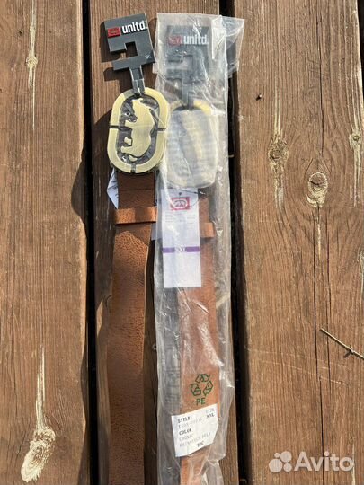 Ремень мужской кожаный ecko unltd оригинал