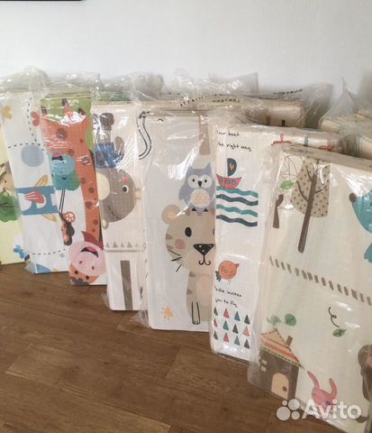 Складной коврик для ползания, 25 расцветок