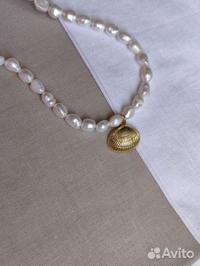 Колье чокер из натуральных камней