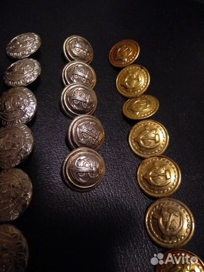Пуговицы литые