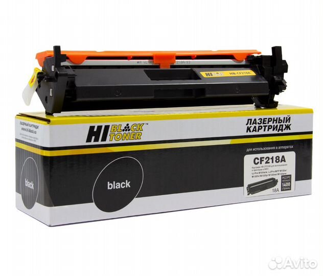 Картридж Hi-Black CF218A HP LJ Pro M104, MFP M132