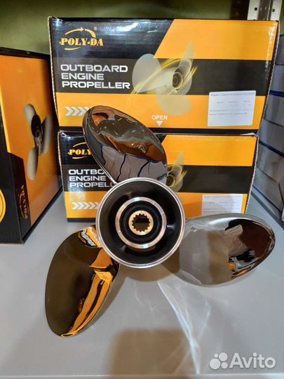 Гребной винт Yamaha 60-140; 3x13-1/2x20, сталь