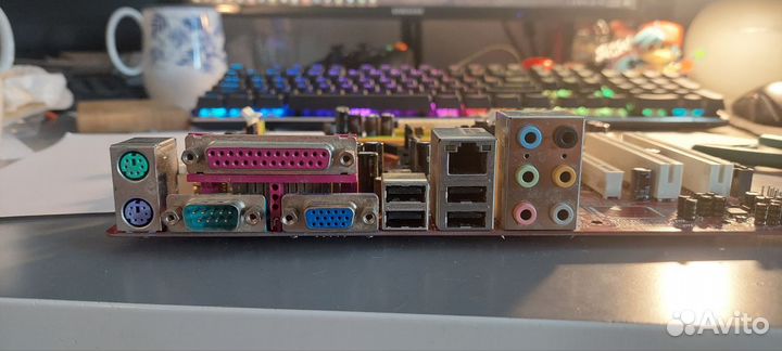 Материнская плата MSI K9N6PGM2-V на запчасти