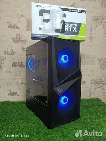 Игровой компьютер Ryzen 5 + RTX 3060 + M2