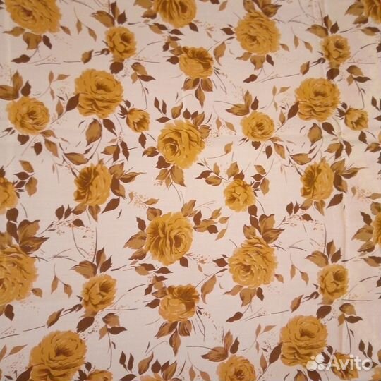 Отрез ткани крепдешин СССР