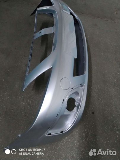 Бампер Лада Ларгус новый,серебристый