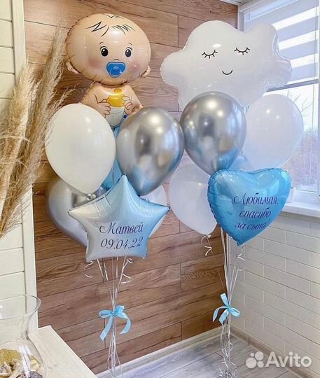 Шары на выписку