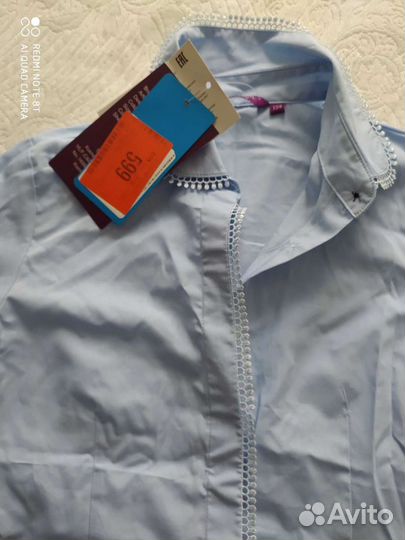 Новая школьная блузка 134