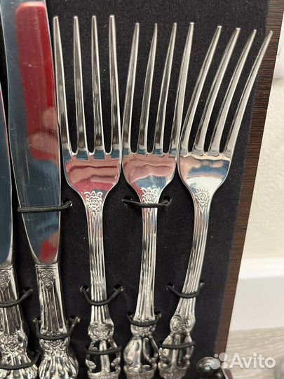 Набор столовых приборов мельхиор СССР