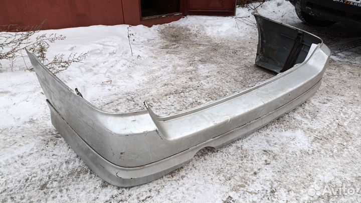 Бампер задний subaru B12 BH рестайл