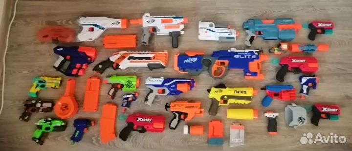 Nerf, бластеры, аналоги, аксессуары, модули