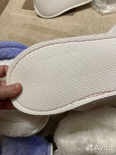 Чуни меховые шерстяные тапчки из меха, брак