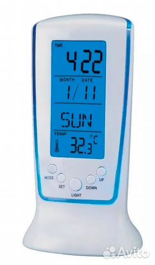 Clock DS-510 часы, будильник, термометр, календарь