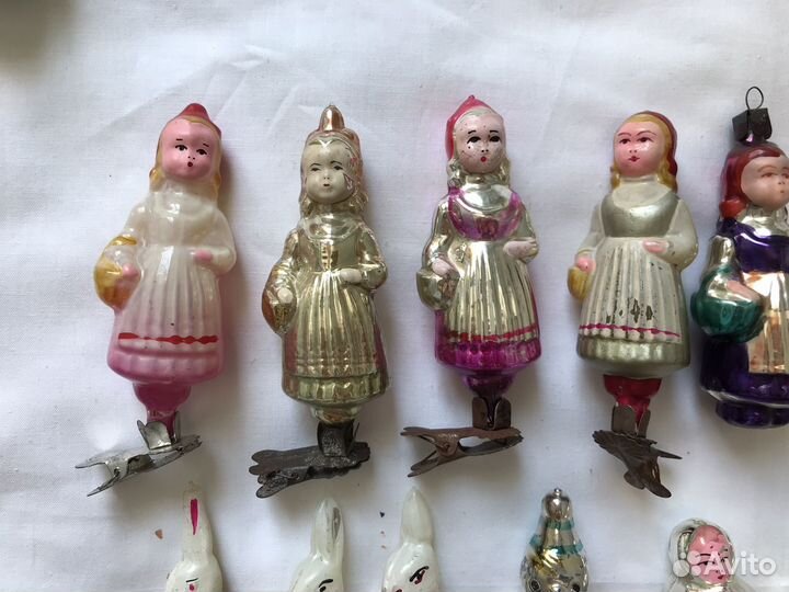 Елочные игрушки СССР