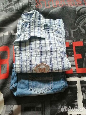 Рубашка и шорты, р. 80-86