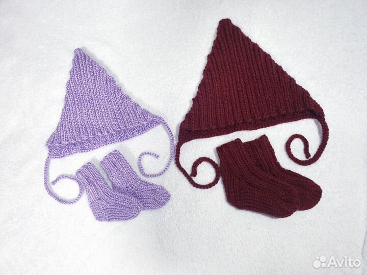 Детские вязаные вещи ручной работы