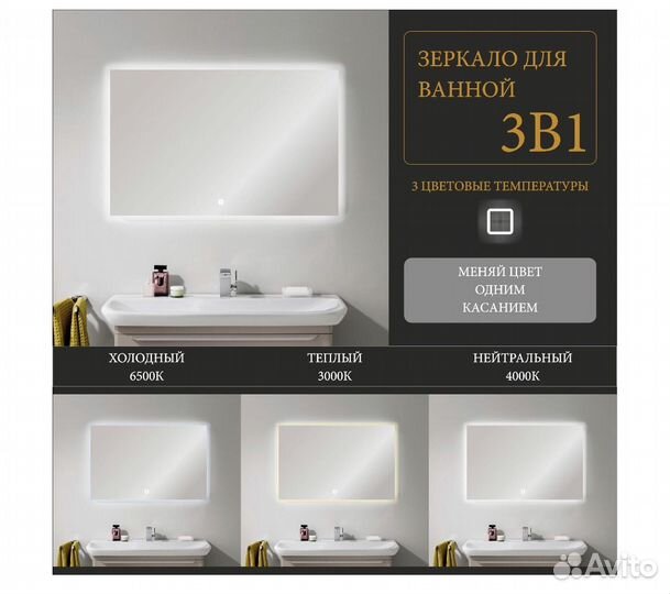 Зеркало для ванной