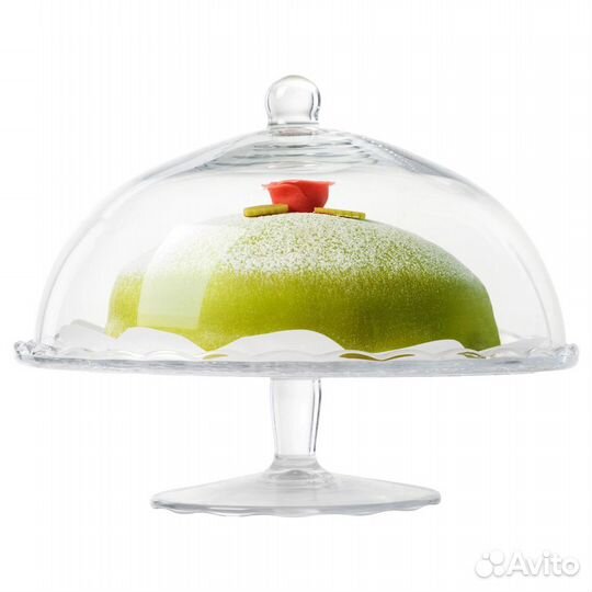 Тортница / Блюдо с крышкой IKEA Арв Брёллоп новая