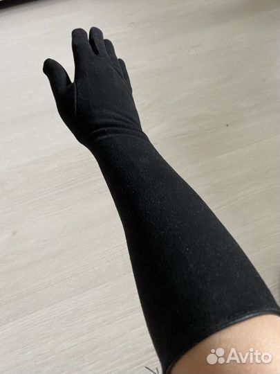 Митенки вязаные