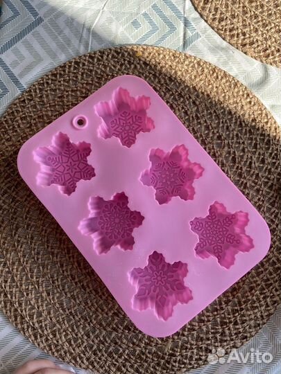 Форма силиконовая для свеч мыла