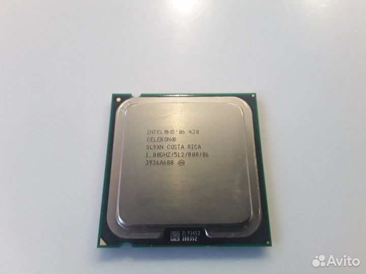 Процессор intel celeron SL9XN costa rica