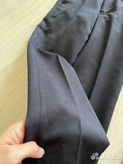 Брюки Школьная страна темно-синие 128-60-57