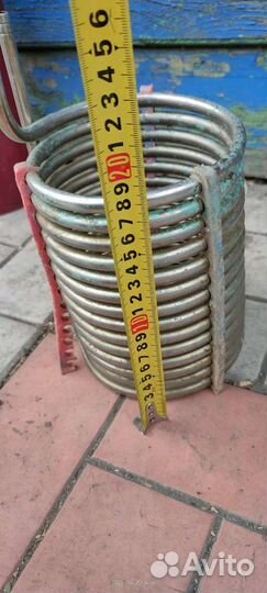 Охладитель:-Змеевик нержавейка