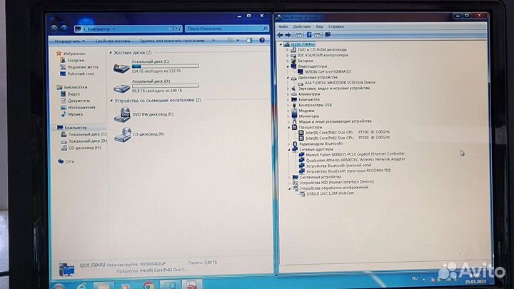 Ноутбук Samsung Q210