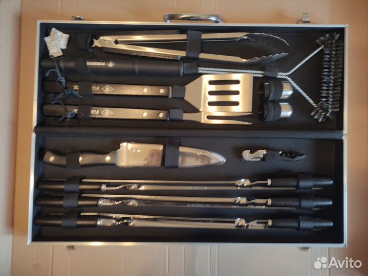 Набор для гриля forester 14 предметов (новый)