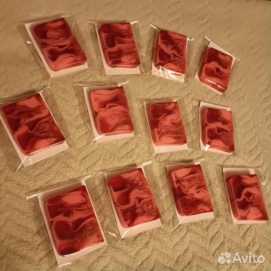 Мыло со свирлами на 8 Марта