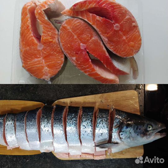 Икра, форель, сёмга
