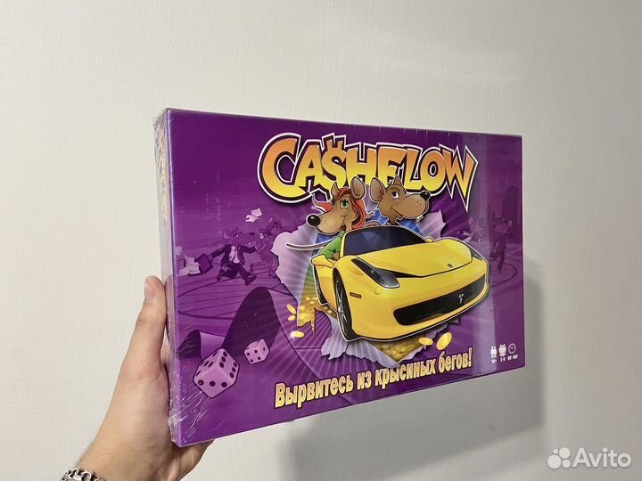 Настольная бизнес игра Денежный поток CashFlow