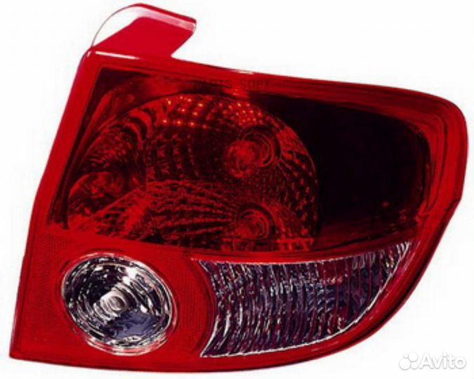 Depo 221-1917R-UE Фонарь задний прав hyundai: getz