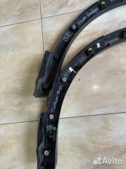 Расширитель крыла задний правый Nissan Qashqai J11