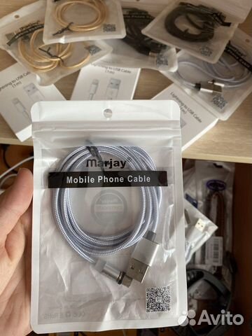 Новые провода зарядки iPhone, Samsung Type-C, micr