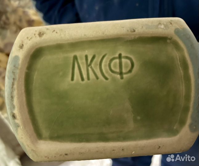 Штоф коллекционный, лксф, 50-60 гг, ручная работа