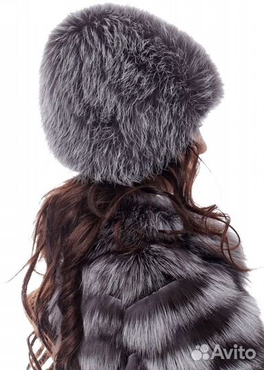 Шапка из чернобурки Модель № Ш205