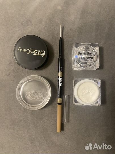 Набор для бровей (воск, паста, карандаш)