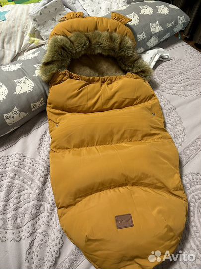 Зимний конверт в коляску