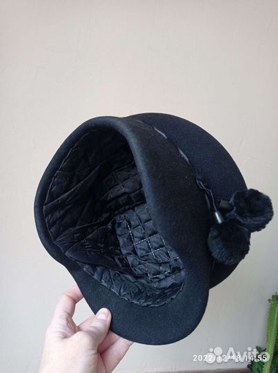 Шляпа фетровая женская